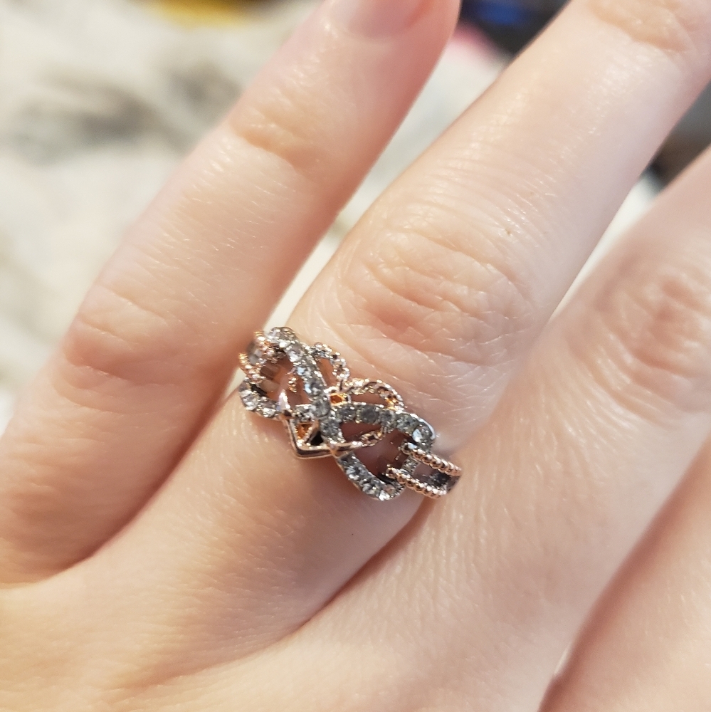 Infinity Heart Ring